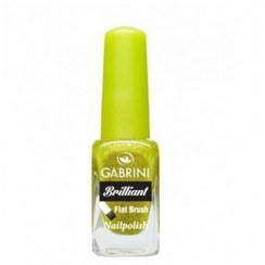 تصویر لاک اکلیل دار گابرینی GABRINI BRILLIANT NAILPOLISH شماره 09 