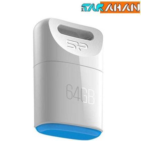 تصویر فلش مموری سیلیکون پاور مدل تی 06 با ظرفیت 64 گیگابایت Touch T06 USB 2.0 Flash Memory 64GB