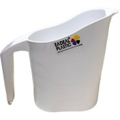 تصویر پارچ ایده آل مدل جاشیری کد E1 - سفید 