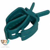 تصویر گیره کلیپسی رنگی نگهدارنده وسایل قفس پرنده 