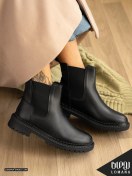 تصویر نیم بوت زنانه چرم کد 526 و 884 