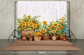 تصویر بکدراپ پارچه ای عکاسی طرح پاییز کد fall416 