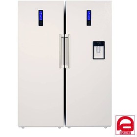 تصویر یخچال فریزر دوقلو پلادیوم مدل PD24 _ Prime Pladium Freezer Refrigerator Model Prime PD24