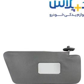 تصویر آفتابگیر پایه فلزی راست طوسی پراید دیناپارت 