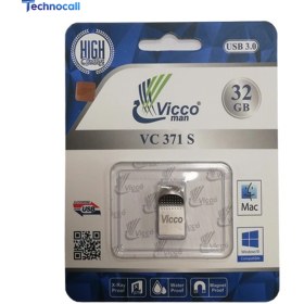 تصویر فلش مموری ویکو مدل VC371 S USB3.1 ظرفیت 16 گیگابایت 