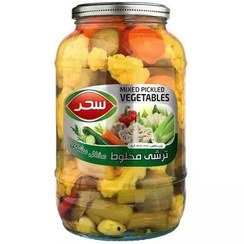 تصویر سحر ترشی مخلوط شیشه 1470 گرم 