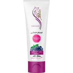 تصویر کرم زغال اخته آبی مرطوب کننده ترنجان | آبرسان و جوان‌ساز طبیعی پوست 