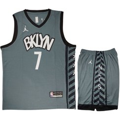 تصویر لباس بسکتبال کایری اروینگ بروکلین نتز ست رکابی و شلوارک 