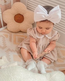 تصویر کد ۱۲۵۲ تیارا رنگ کرم 