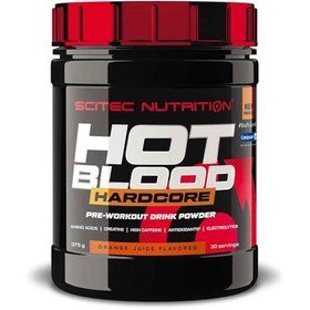 تصویر هات بلاد هاردکور سایتک Scitec Hot Blood Hardcore 375g 