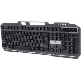 تصویر کیبورد سیمی گیمینگ پی نت P-NET KB-1700 