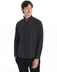 تصویر پیراهن مردانه راه راه آستین بلند | ال سی وایکیکی LC Waikiki W45171Z8 