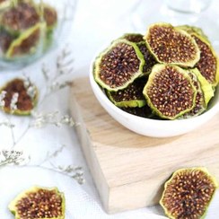 تصویر اسلایس انجیر خشک ۱ گرم ازمیری 