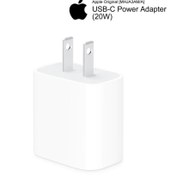 تصویر آداپتور 20 وات شرکت اپل (دوپین پارت CH) Apple USB-C 20W PowerAdapter (CH/A)