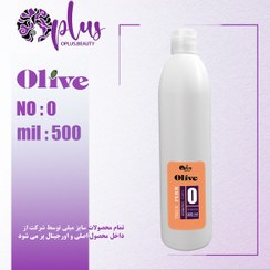 تصویر مواد فر الیو Olive شماره 0 صفر 500 میل بدون تثبیت مخصوص موهای مقاوم 