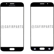 تصویر گلس فنی سامسونگ A8 2018 /A810 با OCA samsung a810 repair glass oca