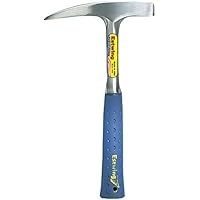 تصویر ESTWING Rock Pick - 14 oz Geology Hammer با نوک نوک تیز و دستگیره کاهش ضربه - E3-14P ESTWING Rock Pick - 14 oz Geology Hammer with Pointed Tip & Shock Reduction Grip - E3-14P