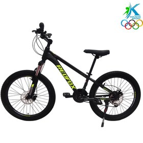 تصویر دوچرخه کوهستانی ردفوکس مدل راکت سایز ۲۴ با ۲۱ دنده 