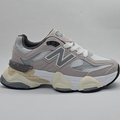 تصویر نیوبالانس 9060 خاکستری و خاکی New Balance 