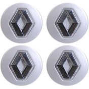 تصویر در پوش وسط رینگ خودرو چیکال مدل P-293 مناسب برای رنو ساندرو بسته 4 عددی 