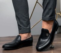 تصویر کفش کالج مردانه چرمی سایز ۴۰ تا ۴۴ 