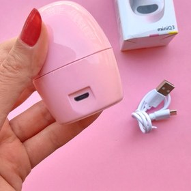 تصویر دستگاه لاک خشک‌کن یووی گربه‌ای تک انگشتی 