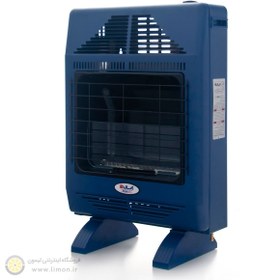 تصویر بخاری گازی بدون دودکش آبسال ا شعله آبی رنگ قهوه ای Aabsal Gas Heater 481 Aabsal