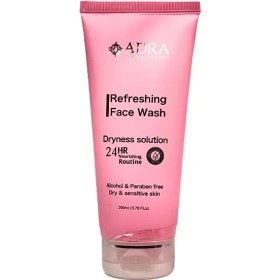 تصویر آدرا ژل شستشوی صورت مناسب پوست های خشک و حساس 200 میلی لیتر Adra Refreshing Face Wach Dry & Sensitive Skin 200ml