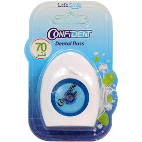 تصویر نخ دندان فوق نازک کانفیدنت مدل پرونامل Ultra Thin Dental Floss