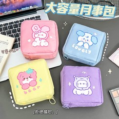 تصویر کیف پد بهداشتی Lovely Animals فانتزی 