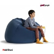 تصویر مبل شنی پشتی دار مخمل برای گیم کد 81004