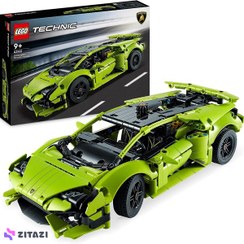 تصویر لگو سری تکنیک مدل لامبورگینی هوراکان 42161 - LEGO Technic Lamborghini Huracán Tecnica 42161 806 قطعه