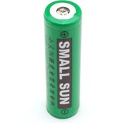 تصویر باتری لیتیوم یون اسمال سان مدل 18650 ظرفیت ۲۴۰۰ میلی آمپر 