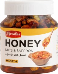 تصویر عسل مغز و زعفران 320 گرم 