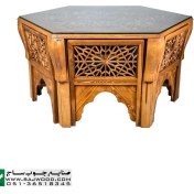 تصویر میز و صندلی غذا خوری صنایع چوب ساج مدل 328 