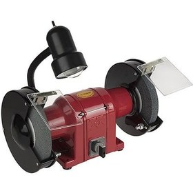 تصویر سنگ رومیزی محک مدل GD-200-1HL ۲۰۰ میلی‌متر با چراغ 