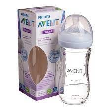 تصویر شیشه شیر نچرال پیرکس دو قطره ای 240 میلی لیتر اونت avent ا Avent Baby bottle Avent Baby bottle