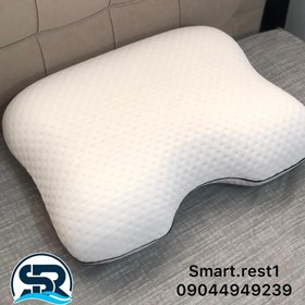 تصویر بالش مموری مدل پروانه memory foam pillow