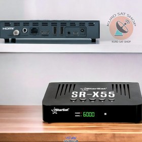 تصویر استارست 4K اندروید مدل STARSAT X55 