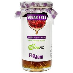 تصویر مربا انجیر بدون شکر300گرم بیلو Below sugar-free fig jam 300g