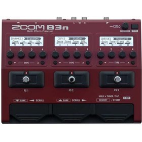 تصویر افکت گیتار بیس ZOOM B3n 