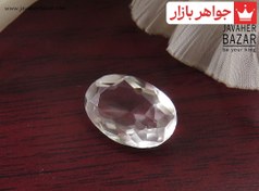 تصویر نگین در نجف شفاف خوش تراش کد 40831 