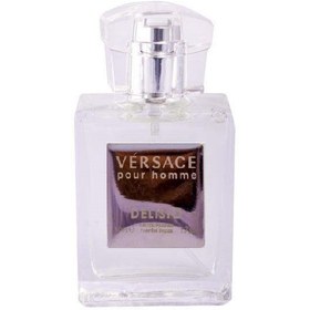 تصویر ادو پرفیوم مردانه دلیسیو مدل VERSACE pour homme حجم 50 میلی لیتر 