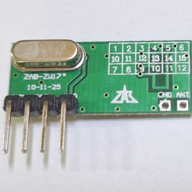 تصویر ماژول گیرنده مدل 433 مگاهرتز 