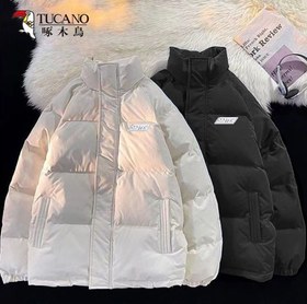 تصویر کاپشن پفکی ساده 