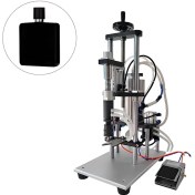 تصویر دستگاه پرکن مایعات-سیستم وکیوم-مخصوص بطری های شیشه ای تک نازل مدل F43 آرازتک 
