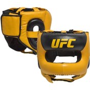 تصویر کلاه بوکس چرم حرفه ای UFC مدل FACE BAR 