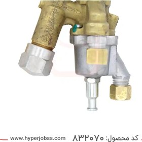 تصویر شیر ترموستاتیک فر اجاق گاز پارس مدل دو خروجی رزوه بیرون thermocouple valve 90 degree riazat