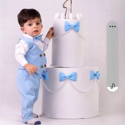 تصویر ست زیبا و قشنک بات چهارتکه ..یکسال قد ژیله۲۵ پهنا 