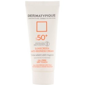 تصویر کرم ضد آفتاب پوست قرمز و حساس اس پی اف 50 درماتیپیک- بی رنگ Dermatypique Sunscreen Anti Redness Cream Spf50